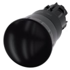 SIEMENS - SIE3SU10001HB100AA0 PULS. FUNGO NERO ROTAZIONE 40MM
