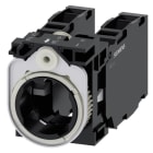 SIEMENS - SIE3SU15001AA101LA0 HOLDER PLAST. 2X(1NO+1NC) VITE