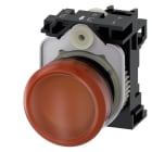 SIEMENS - SIE3SU11036AA001AA0 IND.LUM.AMBRA.LENTE LISCIA. LED 110V AC