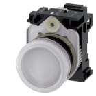 SIEMENS - SIE3SU11066AA603AA0 IND.LUM.BIANC.LENTE LISC.MOLL.LED 230V A