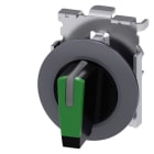 SIEMENS - SIE3SU10622DL400AA0 SEL.LUM.LEVA VERDE 3POS MANT 30MM