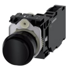 SIEMENS - SIE3SU11000BB101FA0 PULS.SPORG MOMENT.PLAST.NERO 1NO+1NC VIT