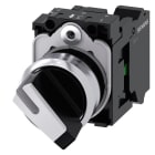 SIEMENS - SIE3SU11502BF603BA0 SEL.LUM.LEVA BIANCO MANT.2POS.MOLLA 1NA