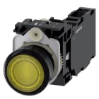 SIEMENS - SIE3SU11060AB301FA0 PULS.LUM.PLAST.GIAL.MOMENT 1NO+1NC LED23