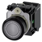 SIEMENS - SIE3SU11020AB703BA0 PULS.LUM. TRASP.MOLLA LED 24V UC 1NA