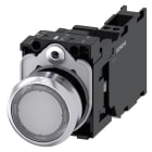 SIEMENS - SIE3SU11530AB703FA0 PULS.LUM.MET.TRAS MOMENT 1NO+1NC LED110V