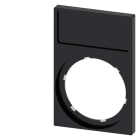 SIEMENS - SIE3SU19000AN100AA0 PORTA TARGH. 12,5X27MM SERIE QUADR. PIAT