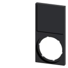 SIEMENS - SIE3SU19000AQ100AA0 PORTA TARGH. 27X27MM SERIE QUADR. PIATTA