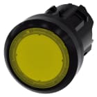 SIEMENS - SIE3SU10010AD300AA0 PULS.LUM.GIALLO LENTE LISCIA