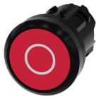 SIEMENS - SIE3SU10000AB200AD0 PULS. PIATTO ROSSO SCRITTA O