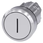 SIEMENS - SIE3SU10500AB600AC0 PULS. PIATTO BIANCO SCRITTA I