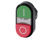 SIEMENS - SIE3SU10013BB420AK0 PULS.LUM.DOPPIO VERD-SPORG ROSS I-O