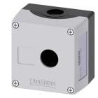 SIEMENS - SIE3SU18010AA000AB1 PULSANT. VUOTA GRIGIA 1 FORO SENZA COLL