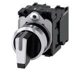 SIEMENS - SIE3SU11502BM601NA0 SEL.LUM.LEVA BIANCO MOMENTUL 3POS.1NA,1N