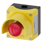 SIEMENS - SIE3SU18510NB002AC2 PULSANT.F.EMERG 1FORO.1NC,1NC CON COLL