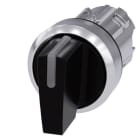 SIEMENS - SIE3SU10522BN100AA0 SEL.LUM.MET LEVA NERO MOMENT.3POS RIT.DX