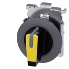 SIEMENS - SIE3SU10622DL300AA0 SEL.LUM 30MM LEVA GIALLO 3POS MANT