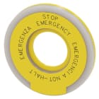 SIEMENS - SIE3SU19010BD310NB0 ETICHETTA GIALLA 4 LINGUE ILLUMINABILE