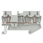 SIEMENS - SIE8WH20030AF00 MORSETTO A MOLLA A 3 P.TI 2,5MMQ, GRIGI