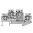 SIEMENS - SIE8WH20200AG00 MORSETTO A MOLLA A 2 LIV. 4MMQ, GRIGIO