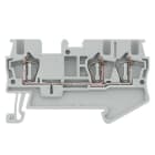 SIEMENS - SIE8WH20030AE00 MORSETTO A MOLLA A 3 P.TI 1,5MMQ, GRIGI