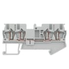 SIEMENS - SIE8WH20040AE00 MORSETTO A MOLLA A 4 P.TI 1,5MMQ, GRIGI