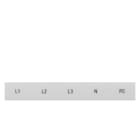 SIEMENS - SIE8WH81207AA15 TARGHETTA FRONT. 15MM LONG. L1,L2,L3,PE
