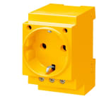SIEMENS - SIE5TE6810 PR.SCHUKO GER 2P+T GIALLA 16A 230V 2,5UM