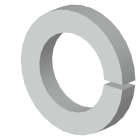SIEMENS - SIE8PQ95000BA50 ROSETTA ELAST.DI BLOCCO DIN128/10(50PZ)