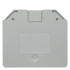 SIEMENS - SIE8WH90761PA00 PIASTRA TERMINALE GR.35 MM