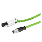 SIEMENS - SIE6XV18715TN15 IE CONNECTING CABLE M12-180/IE RJ 45 15M