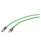 SIEMENS - SIE6XV18785TH20 IE TP CORD M12-180/RJ45-180 (4X2, 2 M)
