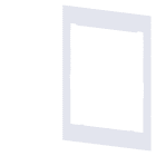 SIEMENS - SIE3NP19531DA00 ACC.3NP1 NH2 CORNICE H 375MM, L 245MM