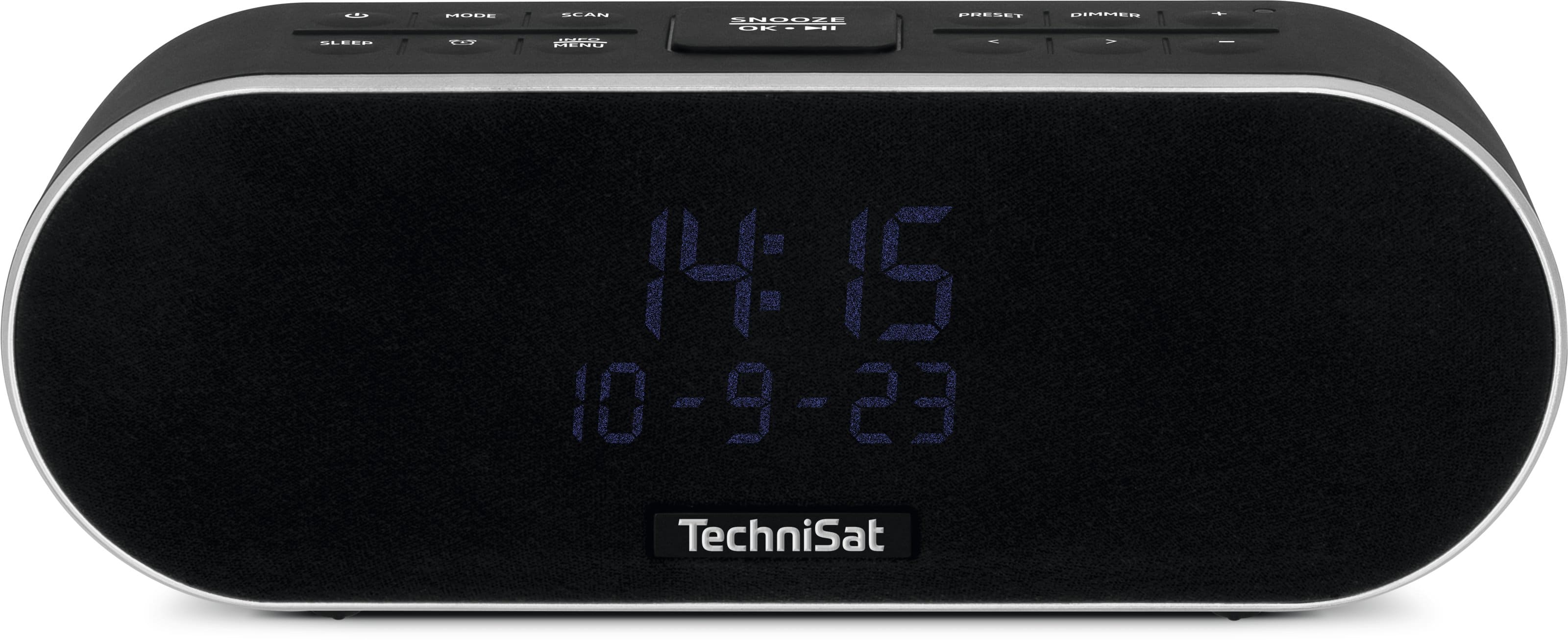 Technisat - TCT0000/3941 VG!Uhrenradio 2x10W DAB+/UKW RDS BT USB-