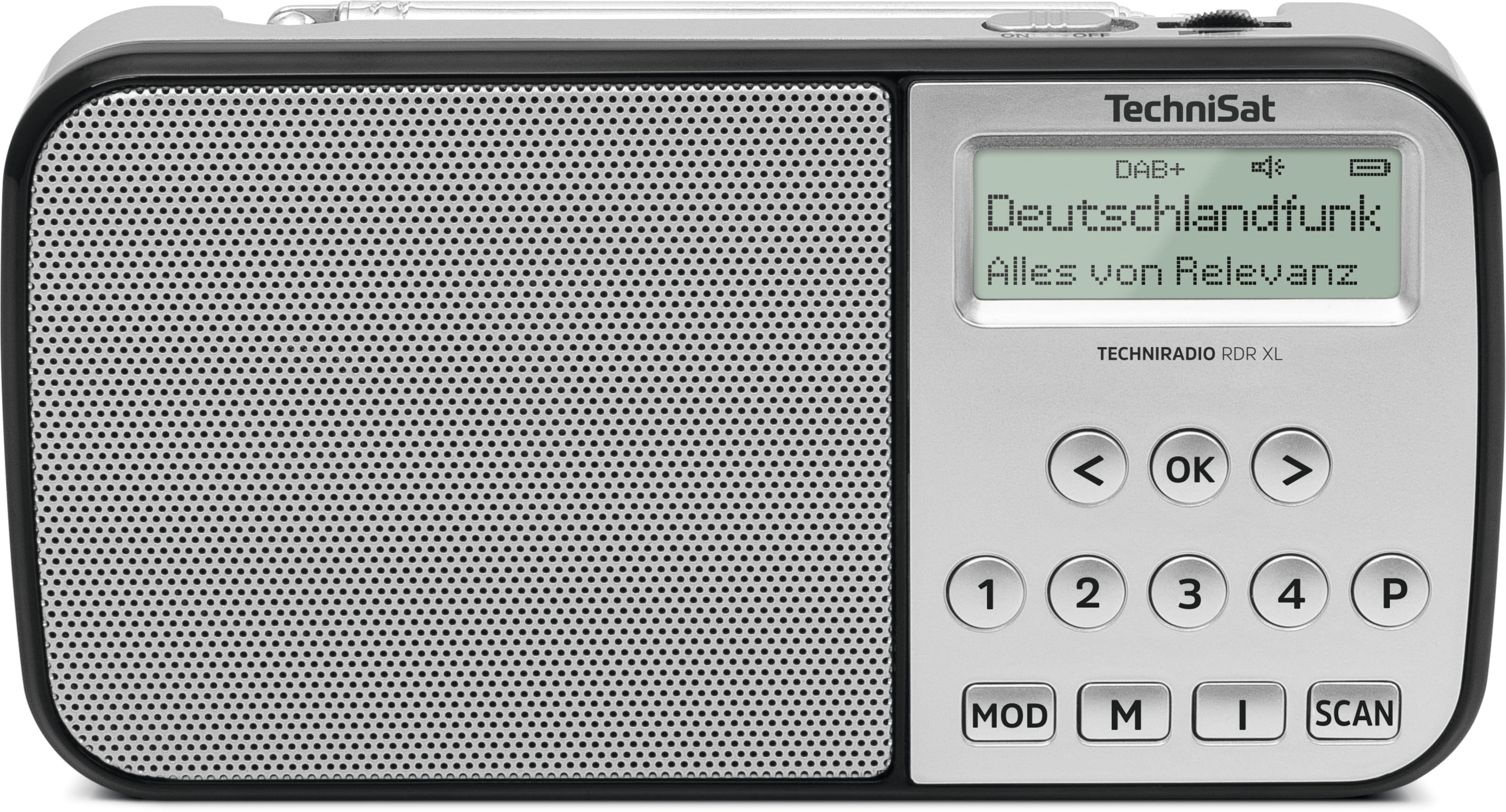 Technisat - TCT0001/3918 Radio tragb. 3W UKW/DAB+ RDS BT Akku si