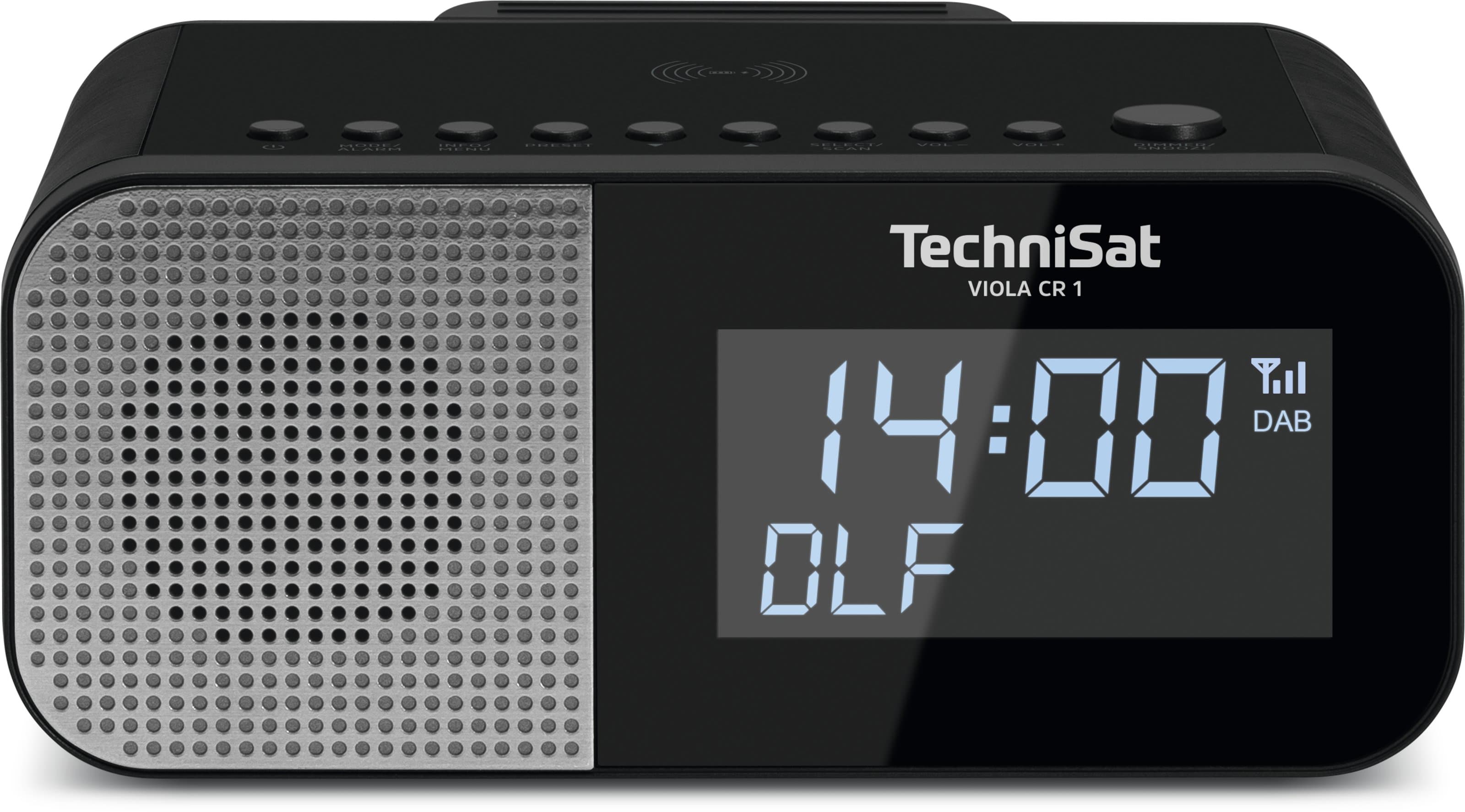 Technisat - TCT0000/2969 Radiowecker 3.3W 2Weckz. UKW/DAB+ RDS US