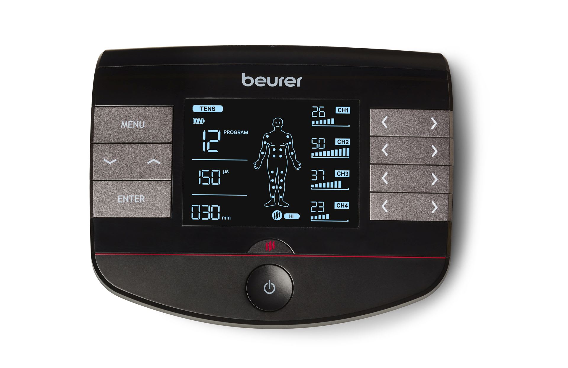 BEURER - BUE10277 TENS/EMS GerAt 4in1 64Progr. 4KanAle 8