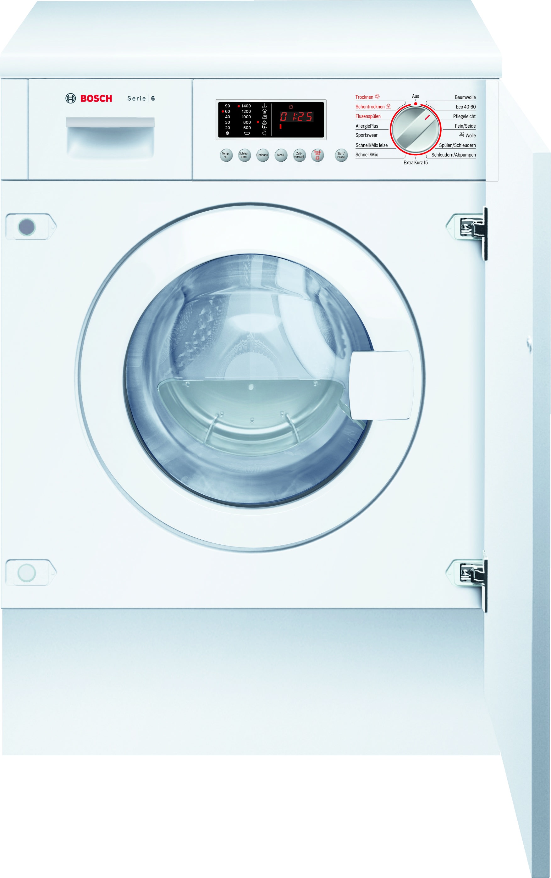 BOSCH ROBERT - BOSWKD28543 Waschtrockner vollint. 1400U/min 7/4kg D