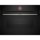 BOSCH ROBERT - BOSCBG7341B1 Kompaktbackofen 12BA 47L EcoClean Uhr sc