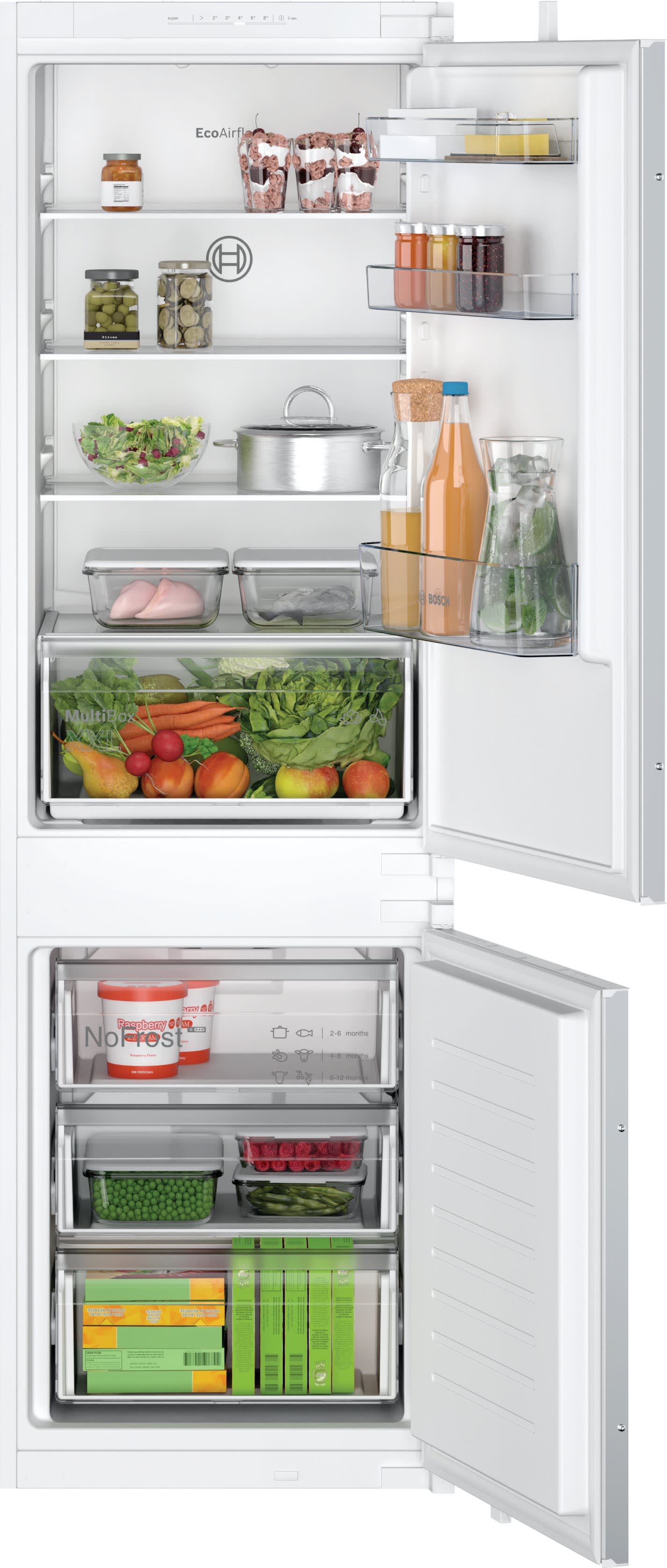BOSCH ROBERT - BOSKIN86NSE0 KA1/4hl-Gefrierkombi int. NoFr. 184/76L