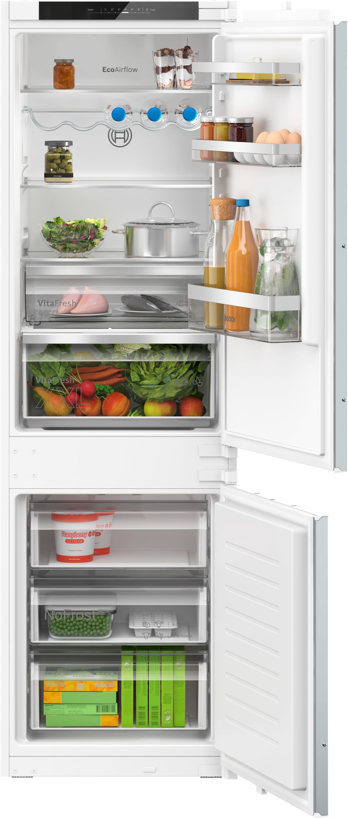 BOSCH ROBERT - BOSKIN86VSE0 KA1/4hl-Gefrierkombi int. NoFr. 0G 184/7