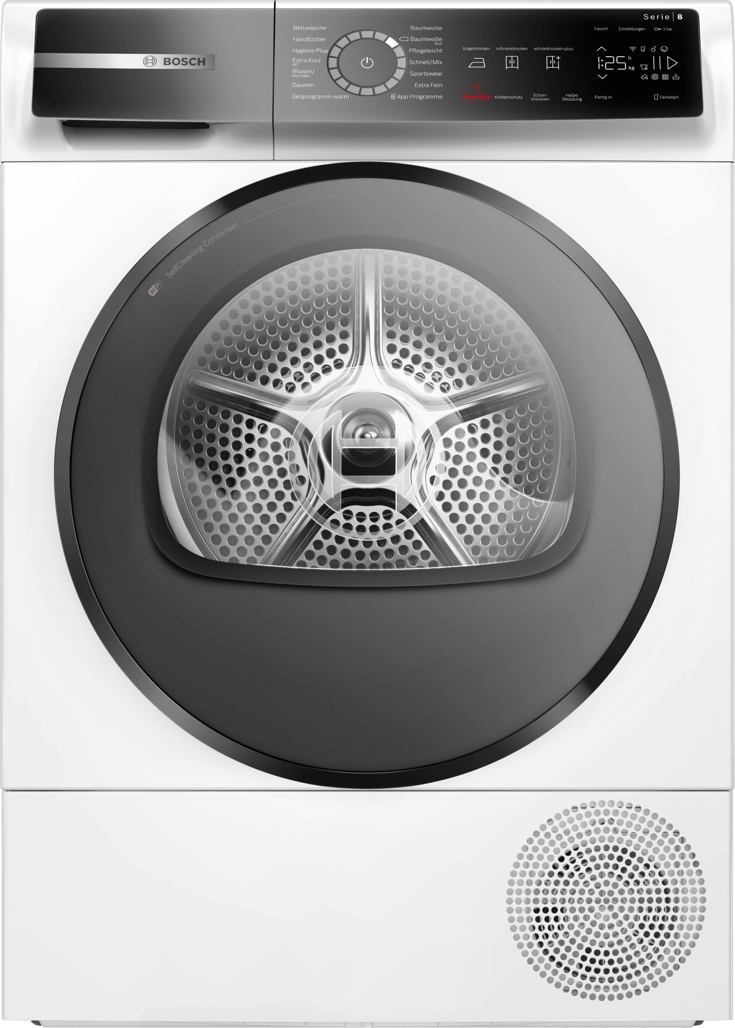 BOSCH ROBERT - BOSWQB235B40 WAschetrockner WP 8kg 15Prog. SCC Disp.