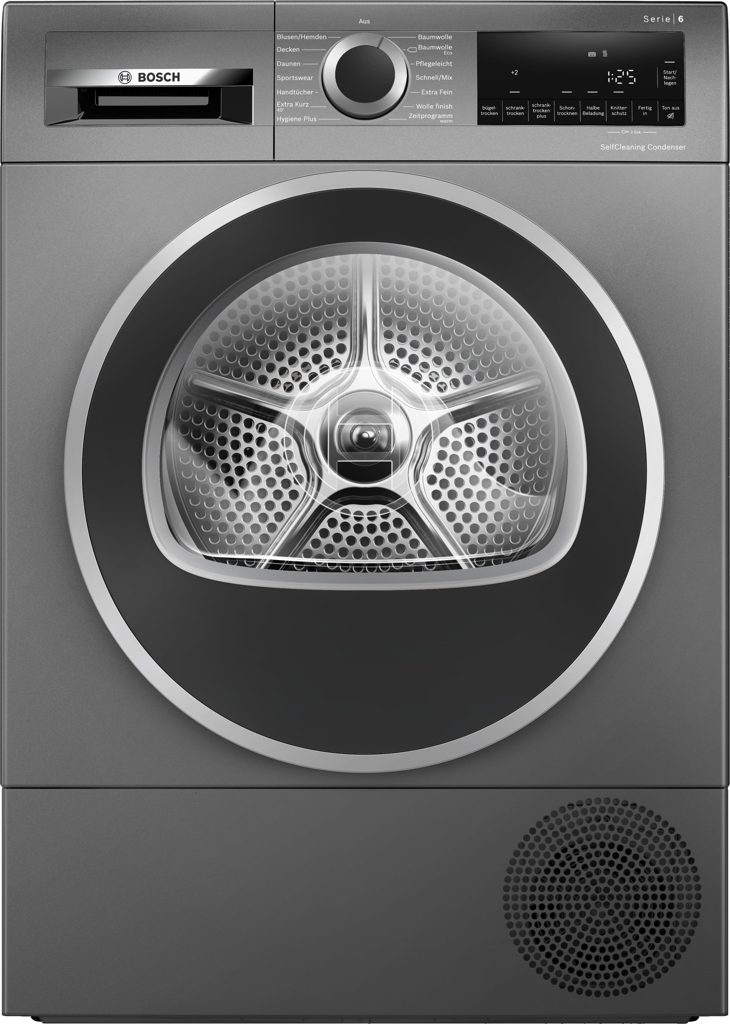 BOSCH ROBERT - BOSWQG2450R10 WAschetrockner WP 9kg 16Prog SCC Disp.