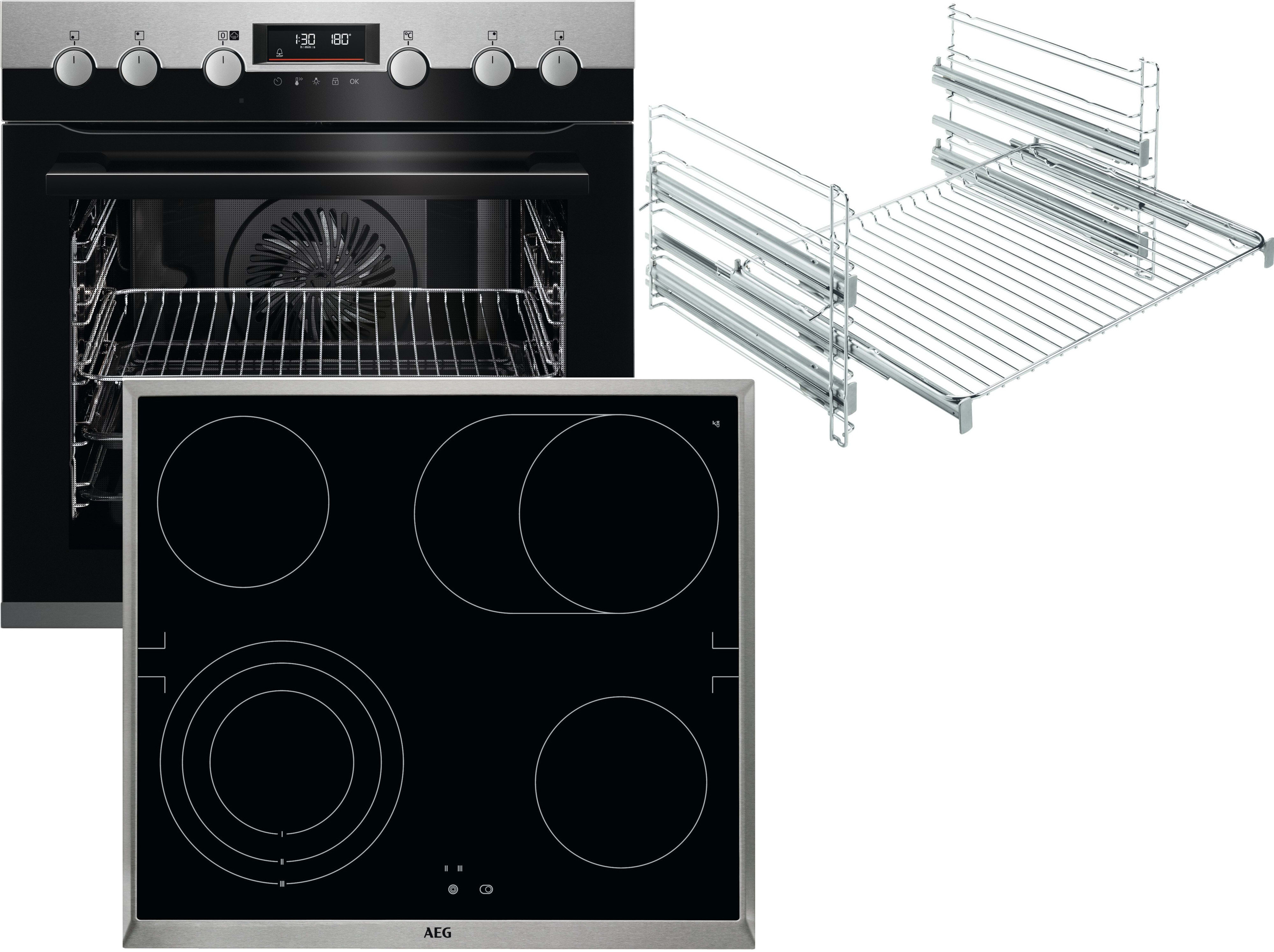 AEG HAUSGERATE - AGZ801418835 E-Herd Set: EPE55526BM + HE604070XB + 3f