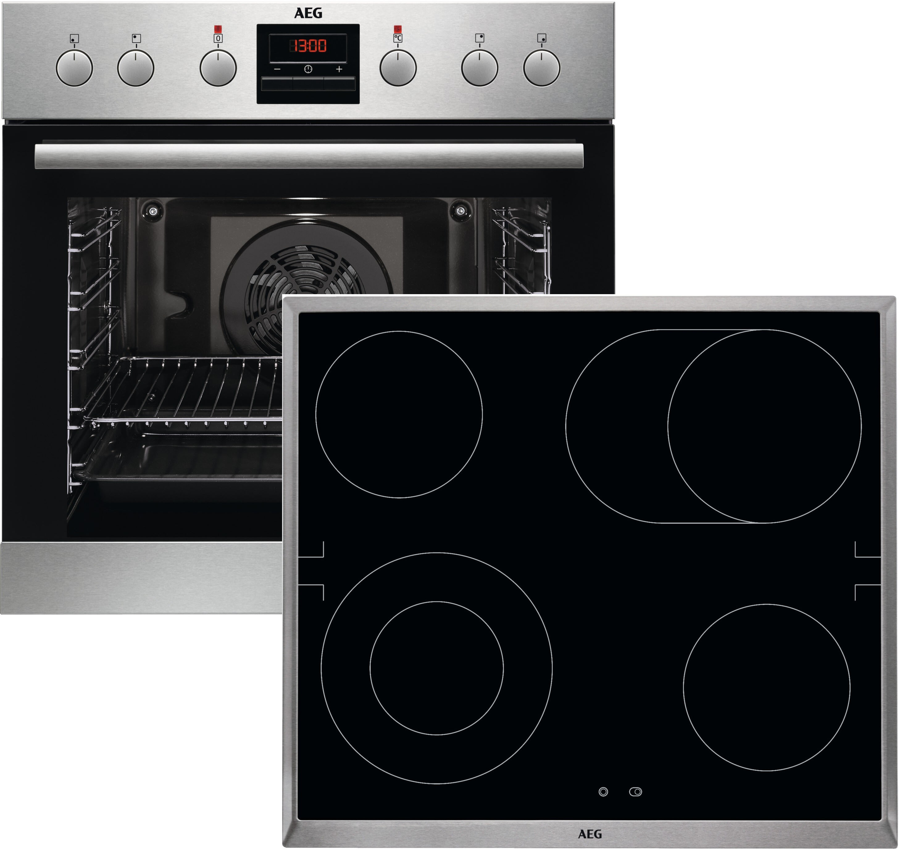 AEG HAUSGERATE - AGZ949723469+949595 E-Herd Set: EES33101ZM + HE604060XB edst