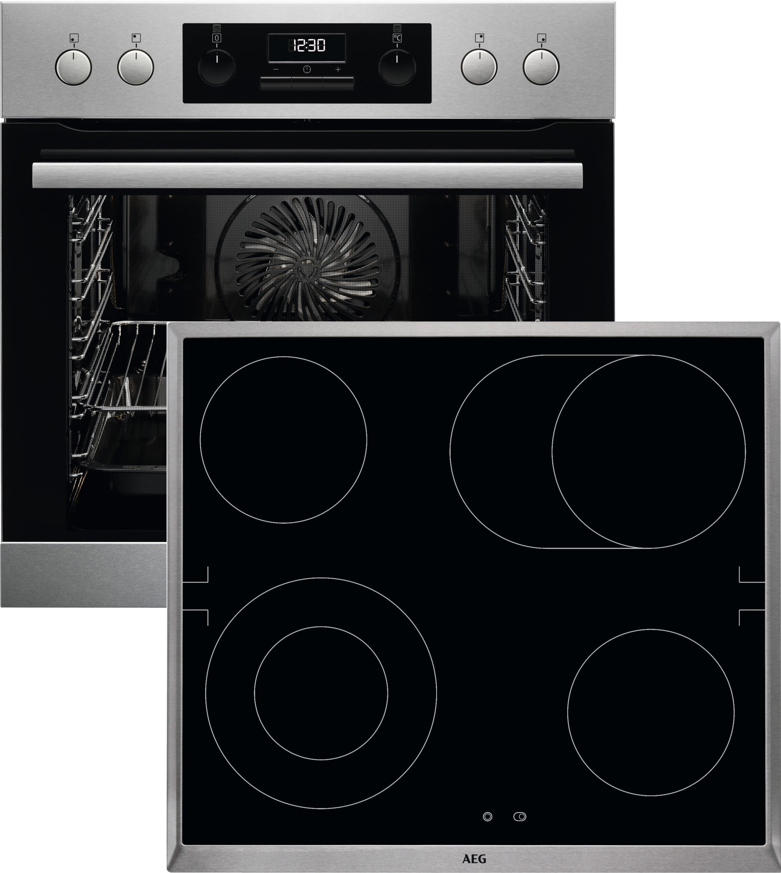 AEG HAUSGERATE - AGZ940321380 + 9495 E-Herd Set: EEB331010M + HE604060XB edel