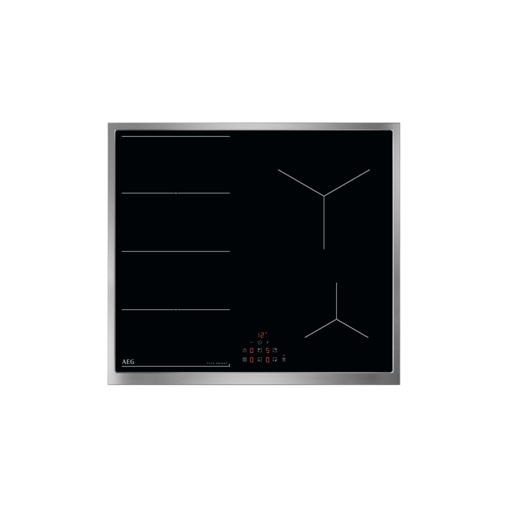 AEG HAUSGERATE - AGZ949598301 Glaskeramik Kochfeld 58cm 4xInd 1xFlexBr