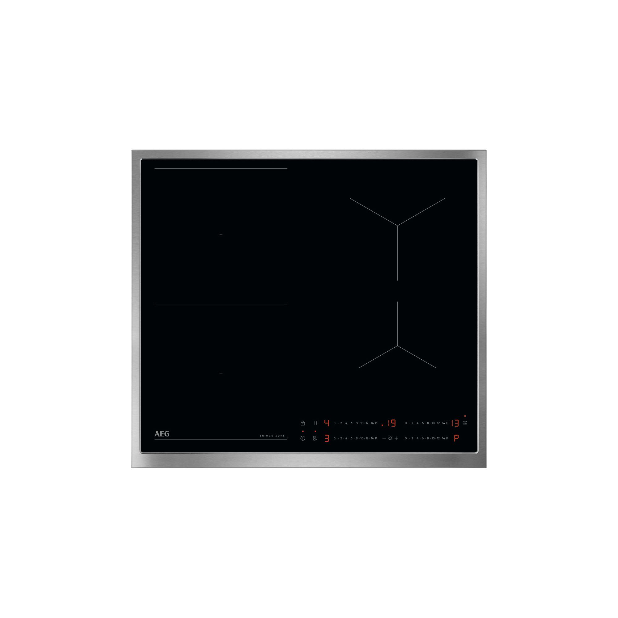 AEG HAUSGERATE - AGZ949598271 Glaskeramik Kochstelle 58cm 4xInd 1xBrid