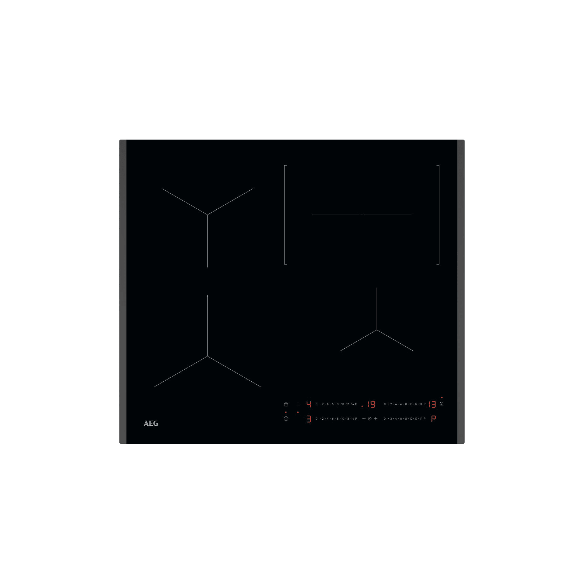 AEG HAUSGERATE - AGZ949493002 Glaskeramik Kochstelle 59cm 4xInd HobA2H