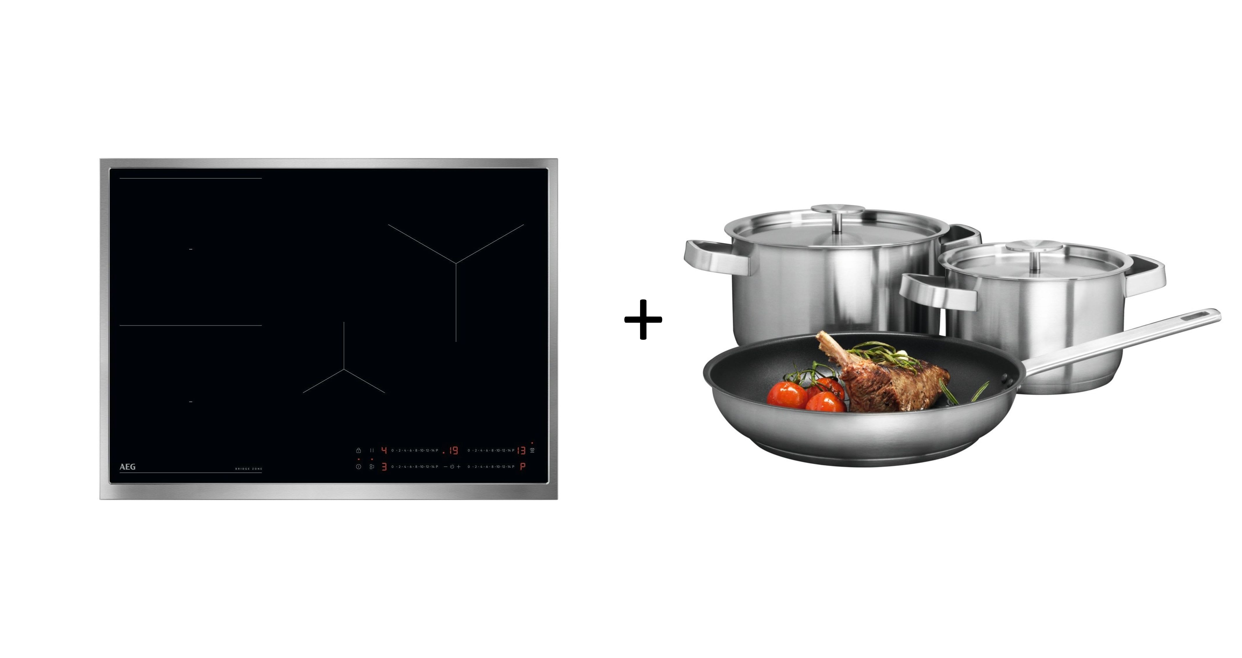 AEG HAUSGERATE - AGZ801419290 Set: Kochstelle Ind. TO74IB00UB + Koch-/